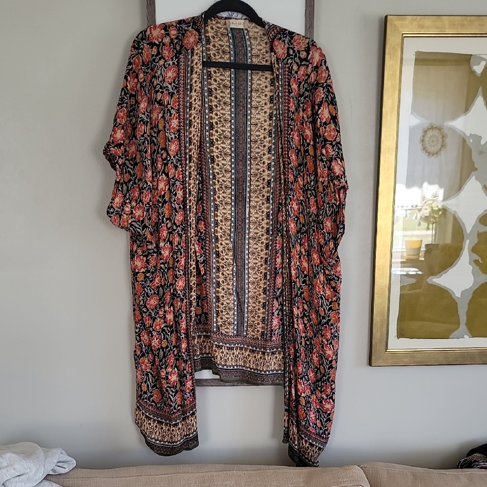 Altar'd State Multicolor Bohemian Kimono